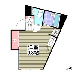 Apartment Yahiroの物件間取画像